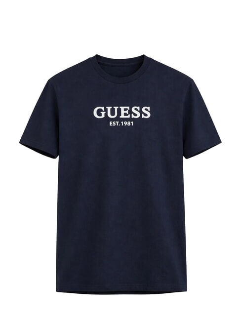 LOGO CONTRAST T-shirt en coton smartblue - T-shirt