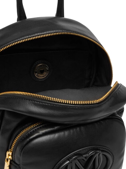 PILLOW Sac &agrave; dos avec poche avant Noir - Sacs pour Femme