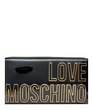 LOVE MOSCHINO BOLD LOVE portefeuille zipp&eacute; Noir - Portefeuilles Femme - 4