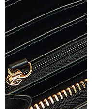 LOVE MOSCHINO BOLD LOVE portefeuille zipp&eacute; Noir - Portefeuilles Femme - 5