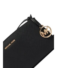 MICHAEL KORS BECCA Mini sac bandouli&egrave;re en cuir noir - Sacs pour Femme - 7