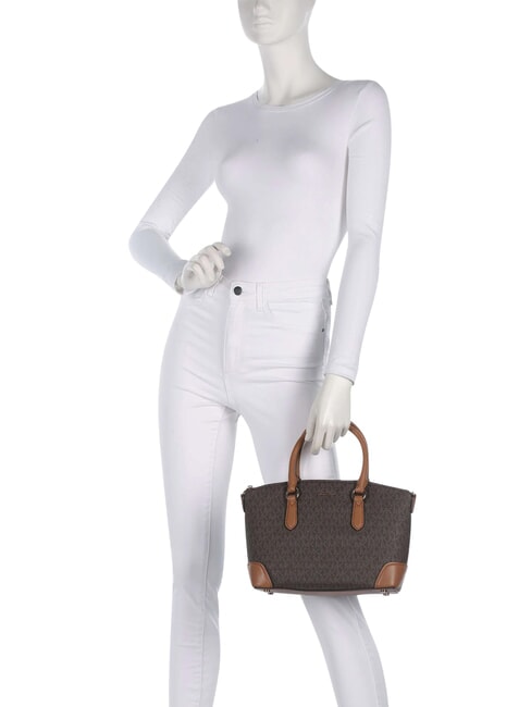 MURPHY Sac &agrave; main en cuir, avec bandouli&egrave;re brn/gland - Sacs pour Femme