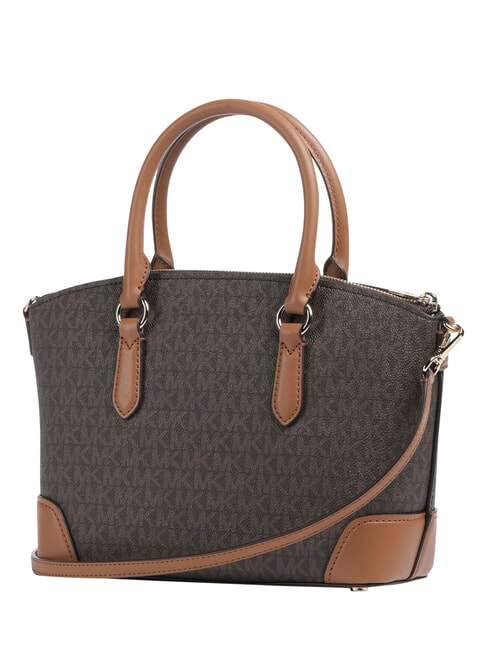 MURPHY Sac &agrave; main en cuir, avec bandouli&egrave;re brn/gland - Sacs pour Femme