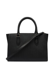 MICHAEL KORS BECCA Sac &agrave; main avec bandouli&egrave;re, en cuir noir - Sacs pour Femme - 3