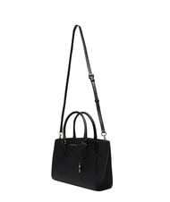 MICHAEL KORS BECCA Sac &agrave; main avec bandouli&egrave;re, en cuir noir - Sacs pour Femme - 4