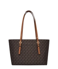 MICHAEL KORS QUINN Sac cabas en cuir &agrave; bandouli&egrave;re brn/gland - Sacs pour Femme - 3