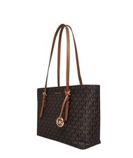 MICHAEL KORS QUINN Sac cabas en cuir &agrave; bandouli&egrave;re brn/gland - Sacs pour Femme - 4