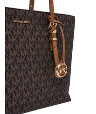 MICHAEL KORS QUINN Sac cabas en cuir &agrave; bandouli&egrave;re brn/gland - Sacs pour Femme - 7