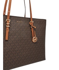 MICHAEL KORS QUINN sac cabas bandouli&egrave;re en cuir brn/gland - Sacs pour Femme - 6