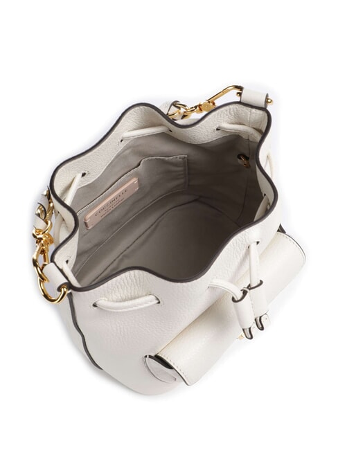 BEAT GENERATION Mini seau en cuir perle - Sacs pour Femme