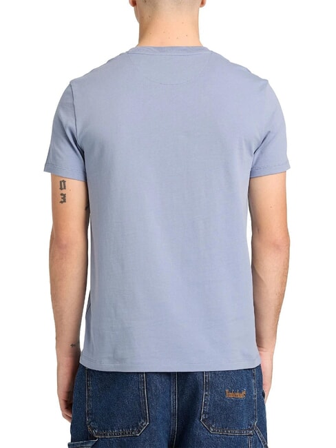 SS DUNRIVER CREW T-shirt en cotton bleu moyen - T-shirt