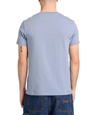 TIMBERLAND SS DUNRIVER CREW T-shirt en cotton bleu moyen - T-shirt - 2