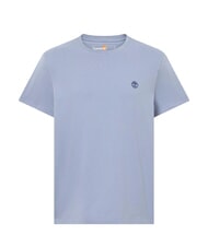 TIMBERLAND SS DUNRIVER CREW T-shirt en cotton bleu moyen - T-shirt - 3