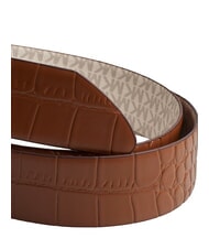 MICHAEL KORS BELT ceinture en cuir brun - Ceintures - 3