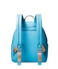 MICHAEL KORS BEX Sac &agrave; dos avec poche avant, en cuir Bleu de Santorin - Sacs pour Femme - 2