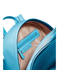 MICHAEL KORS BEX Sac &agrave; dos avec poche avant, en cuir Bleu de Santorin - Sacs pour Femme - 4