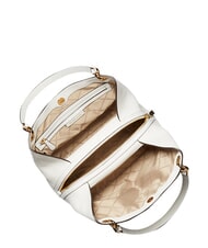 MICHAEL KORS BELT Sac bandouli&egrave;re en cuir blanc - Sacs pour Femme - 4