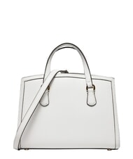 MICHAEL KORS CHANTAL Sac &agrave; main avec bandouli&egrave;re, en cuir blanc - Sacs pour Femme - 3
