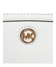 MICHAEL KORS CHANTAL Sac &agrave; main avec bandouli&egrave;re, en cuir blanc - Sacs pour Femme - 5