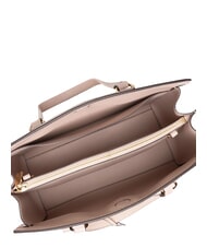 MICHAEL KORS CHANTAL Sac &agrave; main avec bandouli&egrave;re, en cuir rose tendre - Sacs pour Femme - 5