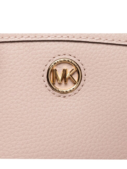 CHANTAL Sac &agrave; main avec bandouli&egrave;re, en cuir rose tendre - Sacs pour Femme