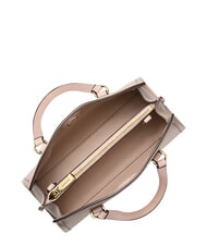 MICHAEL KORS CHANTAL Sac &agrave; main avec bandouli&egrave;re, en cuir rose tendre - Sacs pour Femme - 3