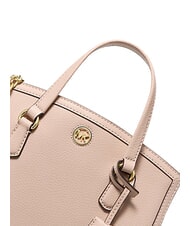 MICHAEL KORS CHANTAL Sac &agrave; main avec bandouli&egrave;re, en cuir rose tendre - Sacs pour Femme - 4