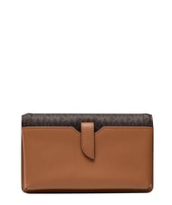 MICHAEL KORS JET SET Mini sac bandouli&egrave;re en cuir brun - Sacs pour Femme - 3