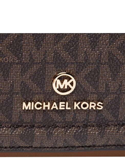 JET SET Mini sac bandouli&egrave;re en cuir brun - Sacs pour Femme