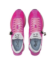 SUN68 EASY RUNNER Baskets fuchsia - Chaussures Femme - 4