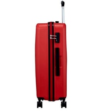 AMERICAN TOURISTER SUMMER HIT Grand chariot rouge de course - Valises Rigides - 4