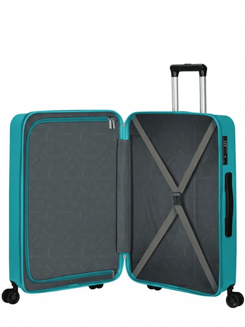 SUMMER HIT Chariot moyen turquoise - Valises Rigides