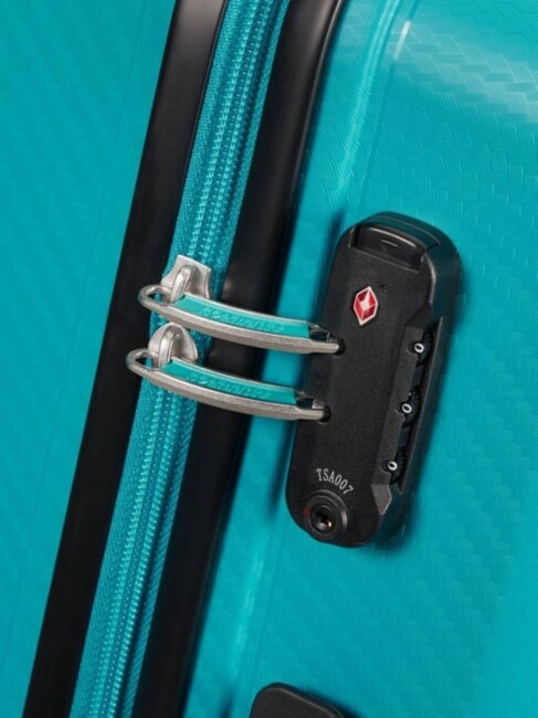 SUMMER HIT Chariot moyen turquoise - Valises Rigides