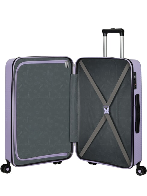 SUMMER HIT Chariot moyen lavande num&eacute;rique - Valises Rigides