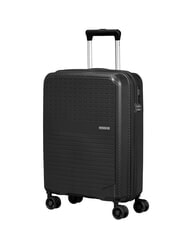 AMERICAN TOURISTER SUMMER HIT Chariot &agrave; bagages &agrave; main NOIR - Valises cabine - 3