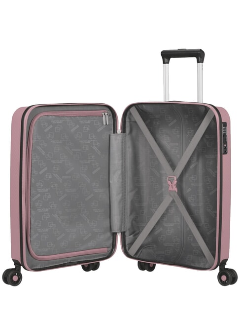 SUMMER HIT Ensemble cabine + trolley moyen + grand rose des fleurs - Ensemble Valises