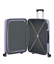 AMERICAN TOURISTER SUMMER HIT Ensemble cabine + trolley moyen + grand lavande num&eacute;rique - Ensemble Valises - 3