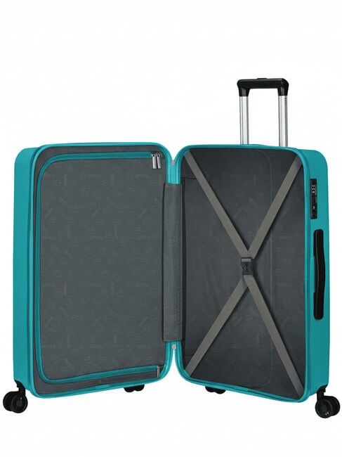 SUMMER HIT Ensemble cabine + trolley moyen + grand turquoise - Ensemble Valises