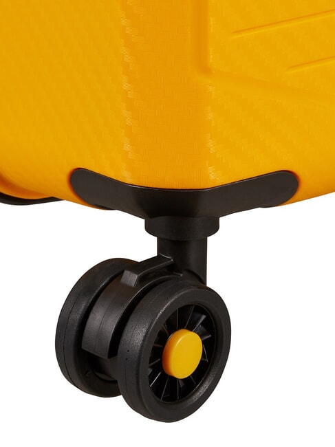 SUMMER HIT Ensemble cabine + trolley moyen + grand goldenyellow - Ensemble Valises