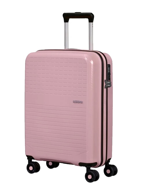 SUMMER HIT Ensemble cabine + trolley moyen + grand rose des fleurs - Ensemble Valises