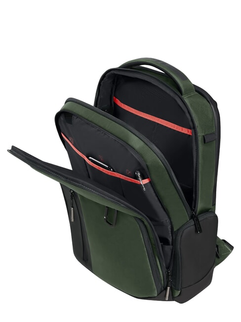BIZ2GO Sac &agrave; dos pour ordinateur portable 15,6 pouces vert terre - Sacs &agrave; dos pour ordinateur portable