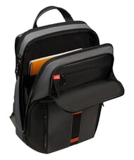 SAMSONITE URBAN-EYE Sac &agrave; dos pour ordinateur portable 14,1 pouces gris/cognac - Sacs &agrave; dos pour ordinateur portable - 3