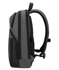 SAMSONITE URBAN-EYE Sac &agrave; dos pour ordinateur portable 14,1 pouces gris/cognac - Sacs &agrave; dos pour ordinateur portable - 4