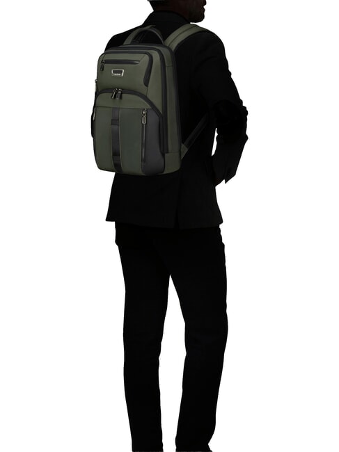 URBAN-EYE Sac &agrave; dos pour ordinateur portable 14,1 pouces vert - Sacs &agrave; dos pour ordinateur portable