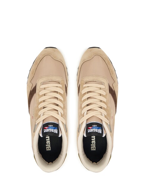 RYDER Baskets beige/marron - Chaussures Homme