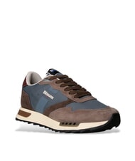 BLAUER RYDER Baskets taupe/bleu oiseau - Chaussures Homme - 2