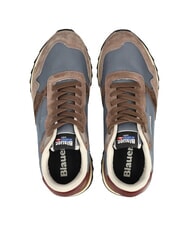 BLAUER RYDER Baskets taupe/bleu oiseau - Chaussures Homme - 5