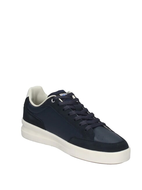 KYOTO Baskets en daim BLEU - Chaussures Homme