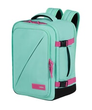 AMERICAN TOURISTER TAKE2CABIN S/M Sac &agrave; dos sous-si&egrave;ge ok Vueling menthe g&eacute;lifi&eacute;e/fuchsia &eacute;lectrique - Sacs &agrave; dos pour l'&Eacute;cole & les Loisirs - 2