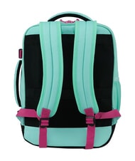 AMERICAN TOURISTER TAKE2CABIN S/M Sac &agrave; dos sous-si&egrave;ge ok Vueling menthe g&eacute;lifi&eacute;e/fuchsia &eacute;lectrique - Sacs &agrave; dos pour l'&Eacute;cole & les Loisirs - 3